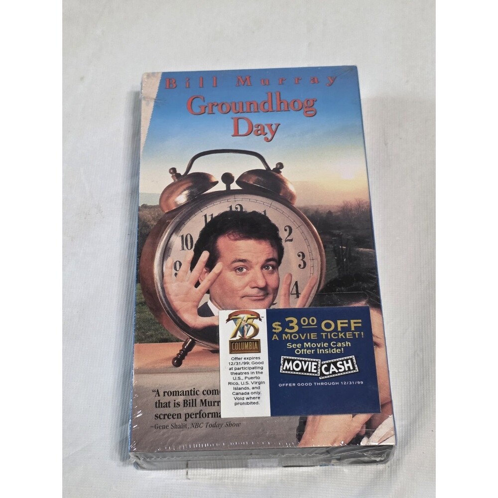 Groundhog Day (VHS, 1993) Factory Sealed